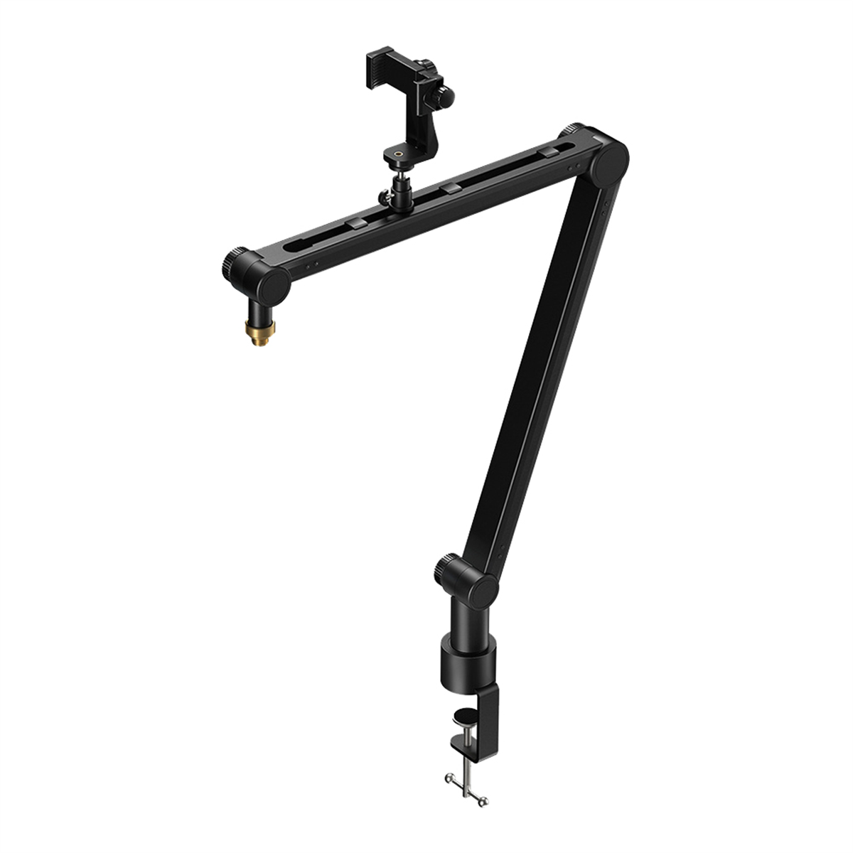 Microphone Arm Boom - 360 Degree Adjustable Microphone Stand with