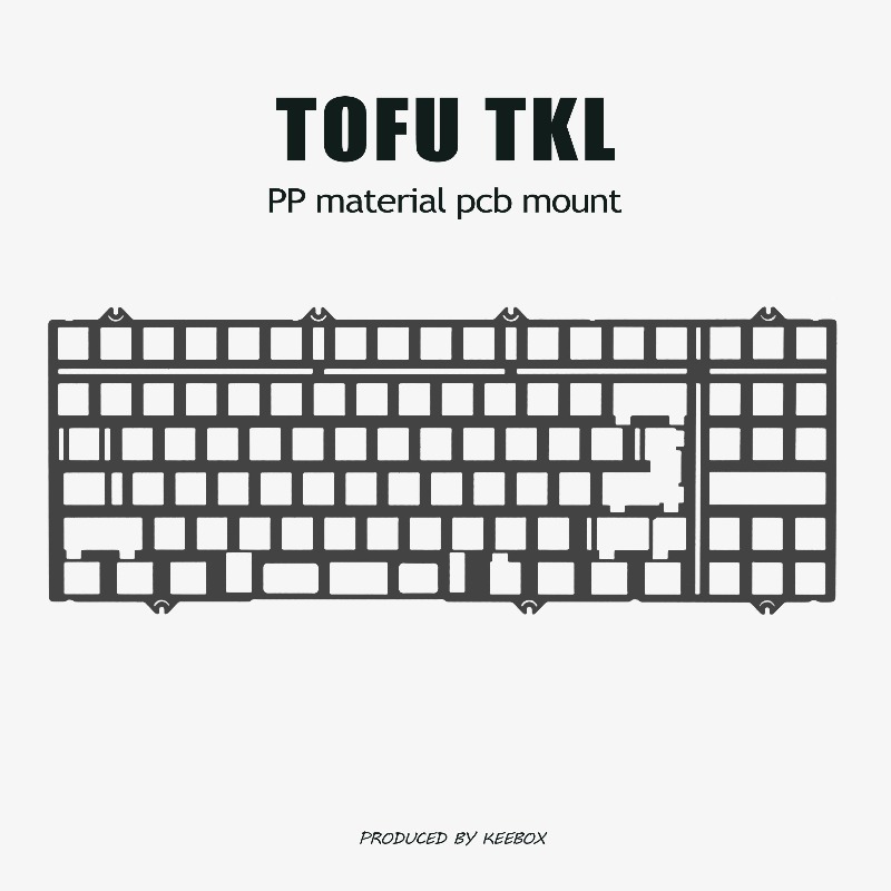 Esports Gaming Keyboard - TOFU TKL Keyboard Positioning Board Custom