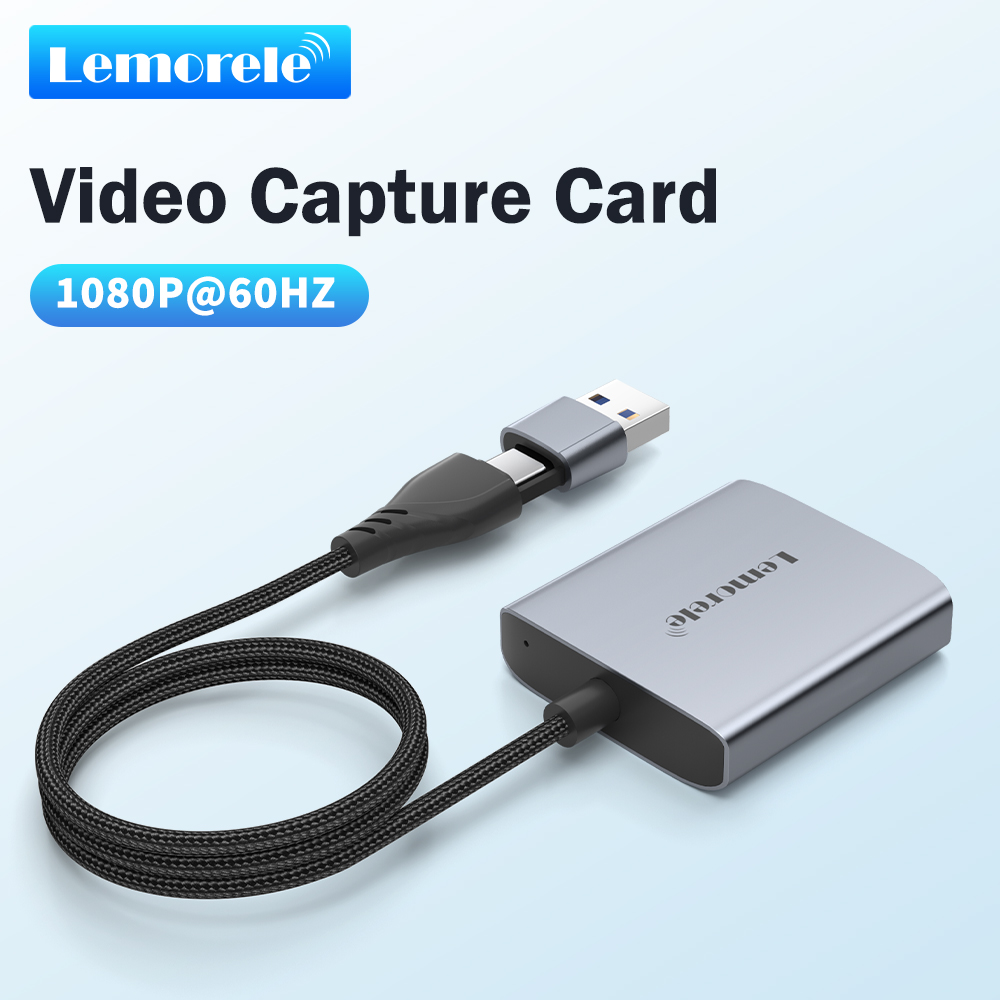 Elgato Stream Deck - Lemorele Video Capture Card HDMI-Compatible Input