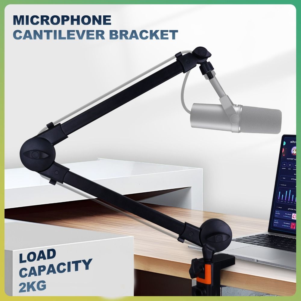 Microphone Arm Boom - Microphone Boom Arm Mic Stand Desk