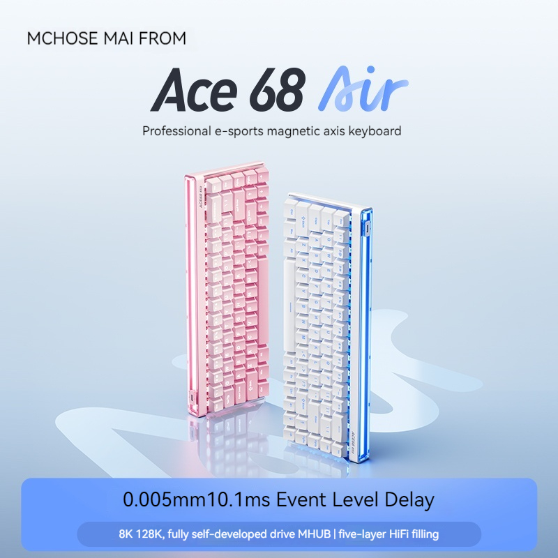 Esports Gaming Keyboard - Mchose Ace68 Air Magnetic Axis Mechanical