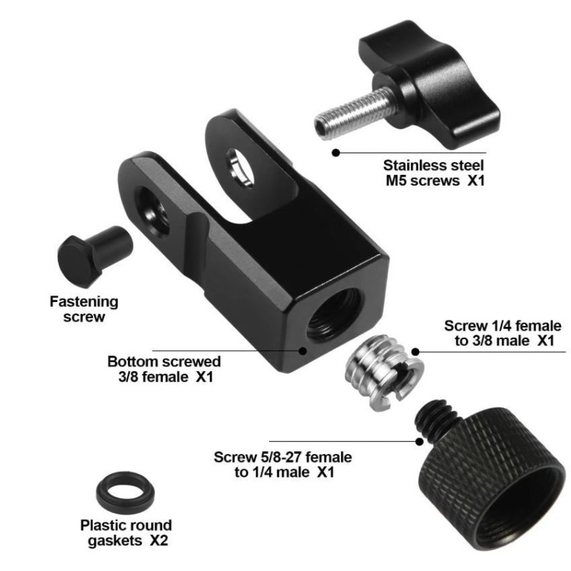 DT76 Microphone Adapter 3/8-In - Microphone Arm Boom review and price