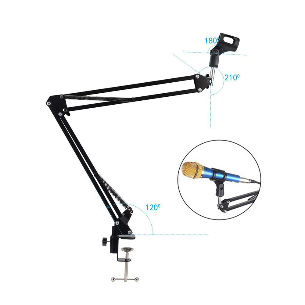 Foldable Metal Extendable Micr - Microphone Arm Boom review and price