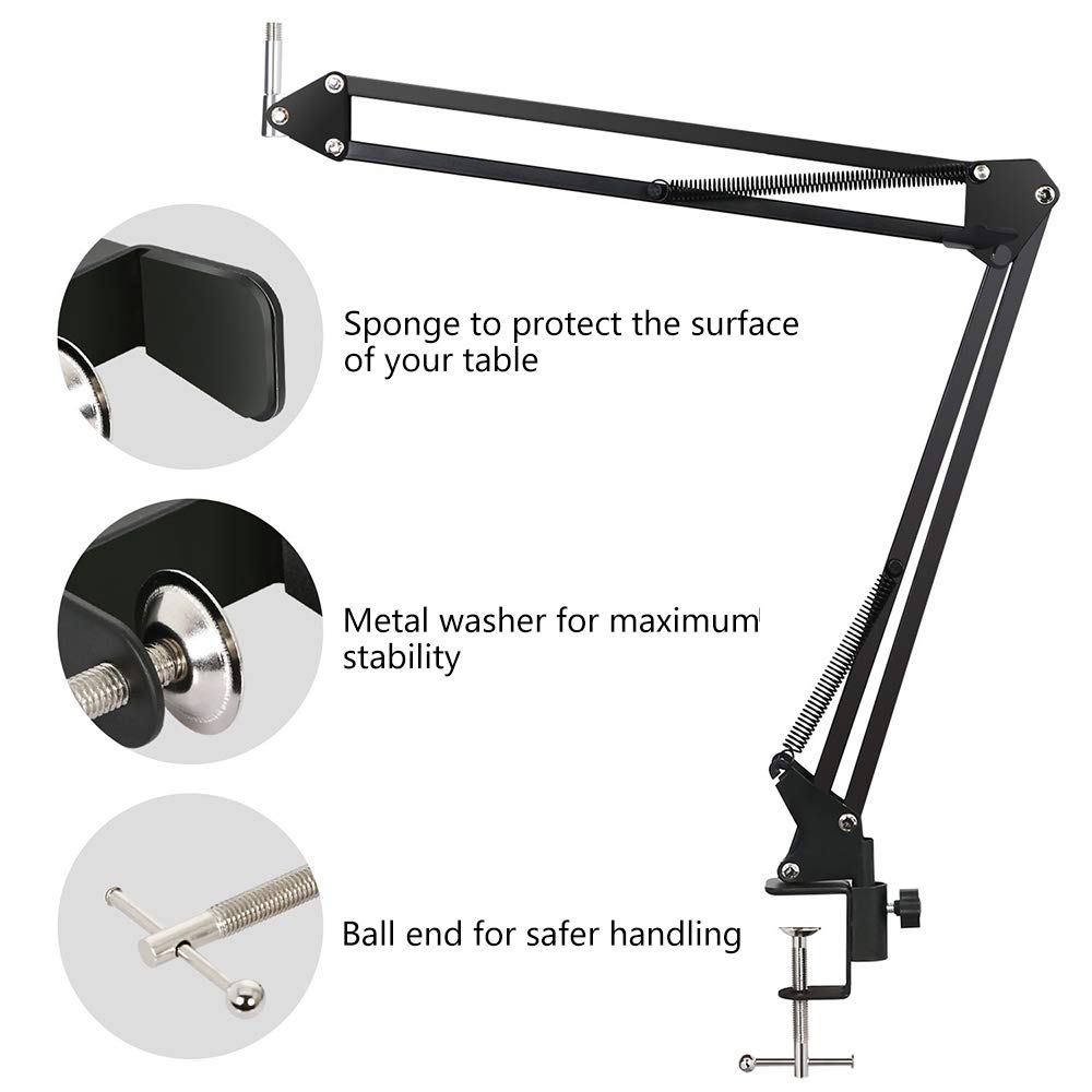 NB 35 Microphone Suspension Ar - Microphone Arm Boom review and price