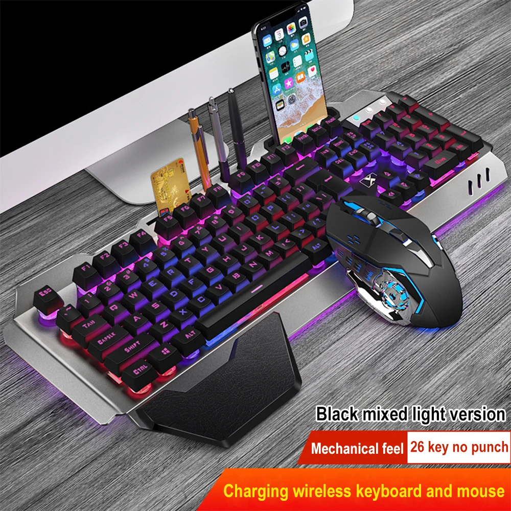K680 Rechargeable 2.4G wireles - Esports Gaming Keyboard review and price