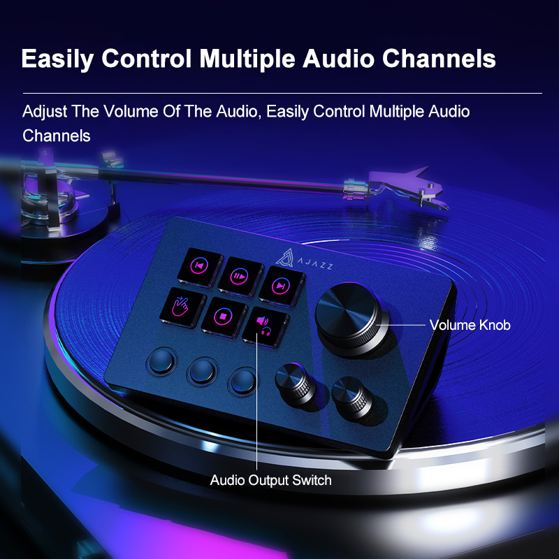 Ajazz AKP03E Multi-Function De - Elgato Stream Deck review and price