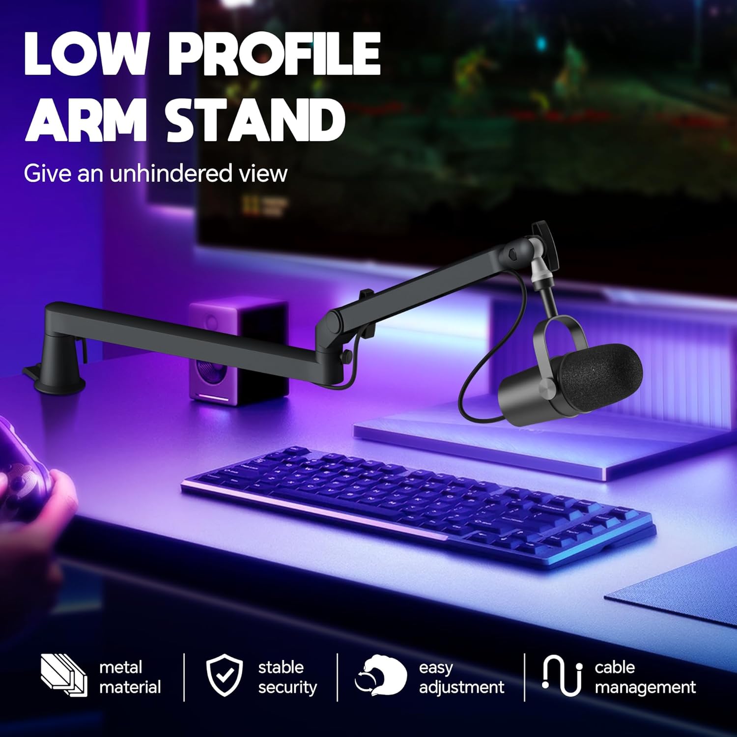 Professional Studio Low Profil - Microphone Arm Boom review and price