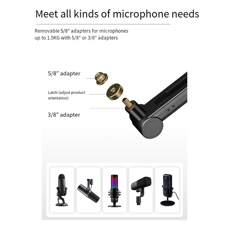 360 Degree Adjustable Micropho - Microphone Arm Boom review and price