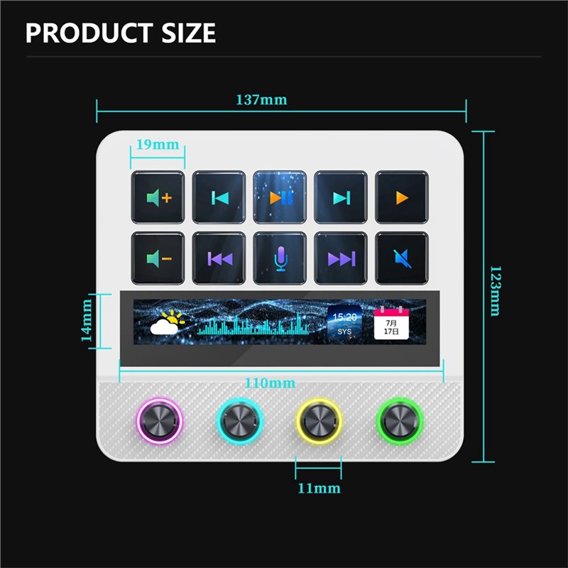 24-Hour Delivery Mirabox N4 Pr - Elgato Stream Deck review and price