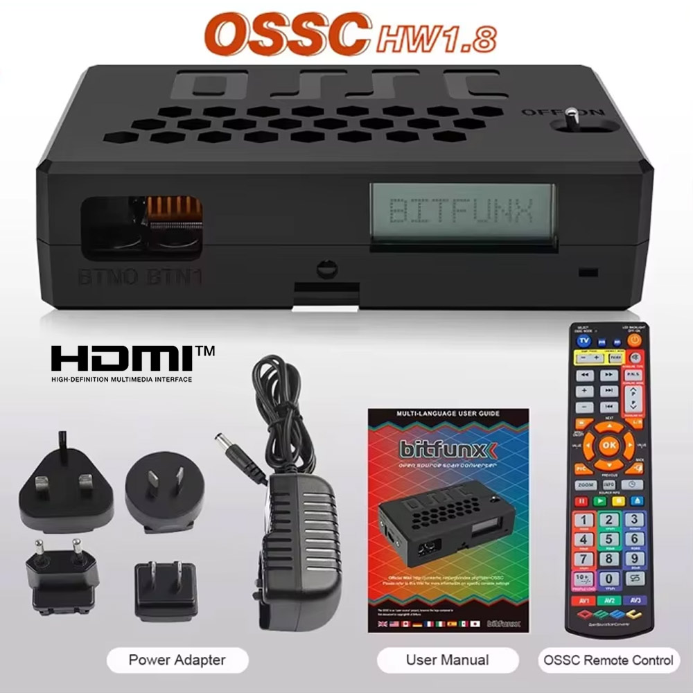 BitFunx V1.8 OSSC Upscaller Op - Elgato Stream Deck review and price
