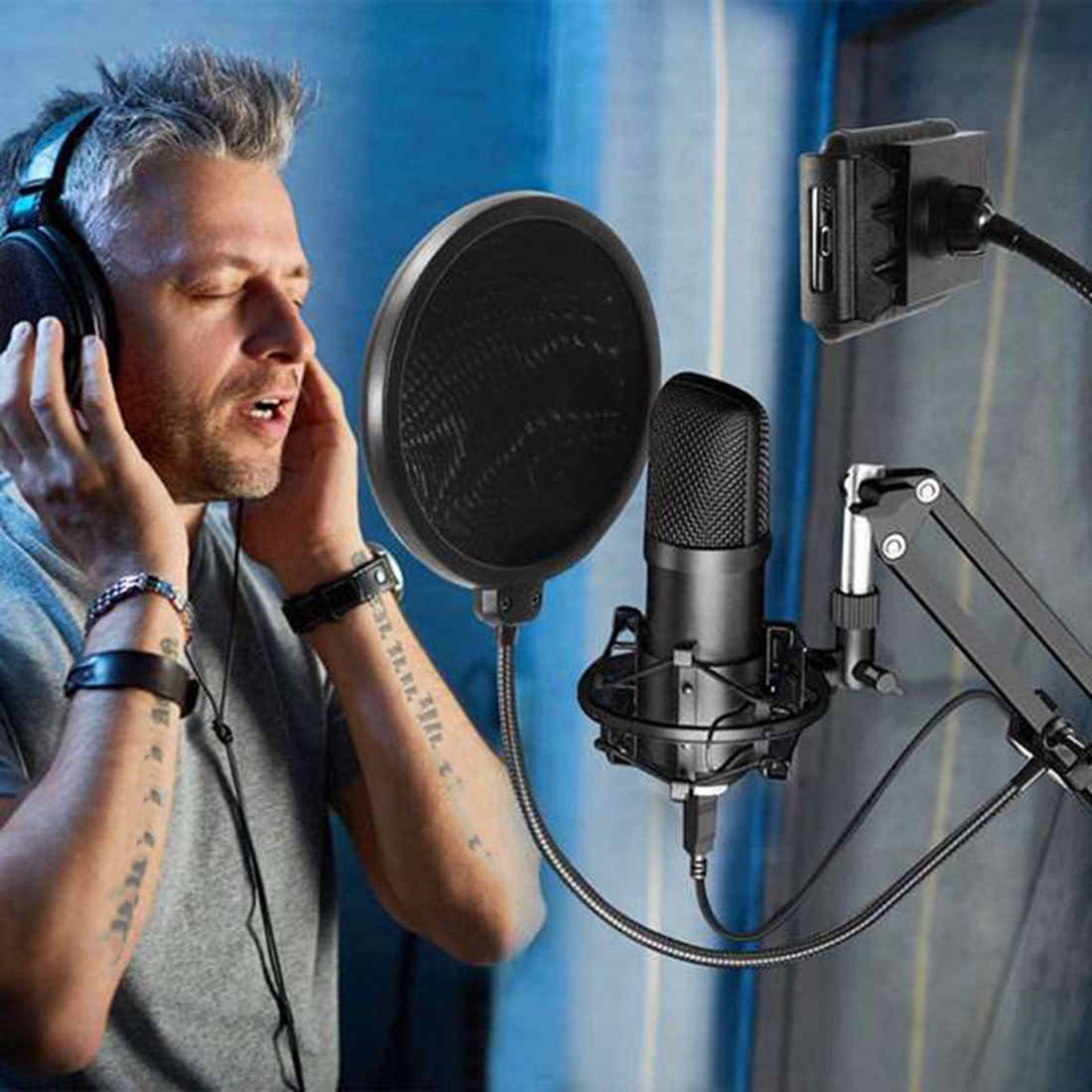 NALFI-Microphone Stand,Adjusta - Microphone Arm Boom review and price
