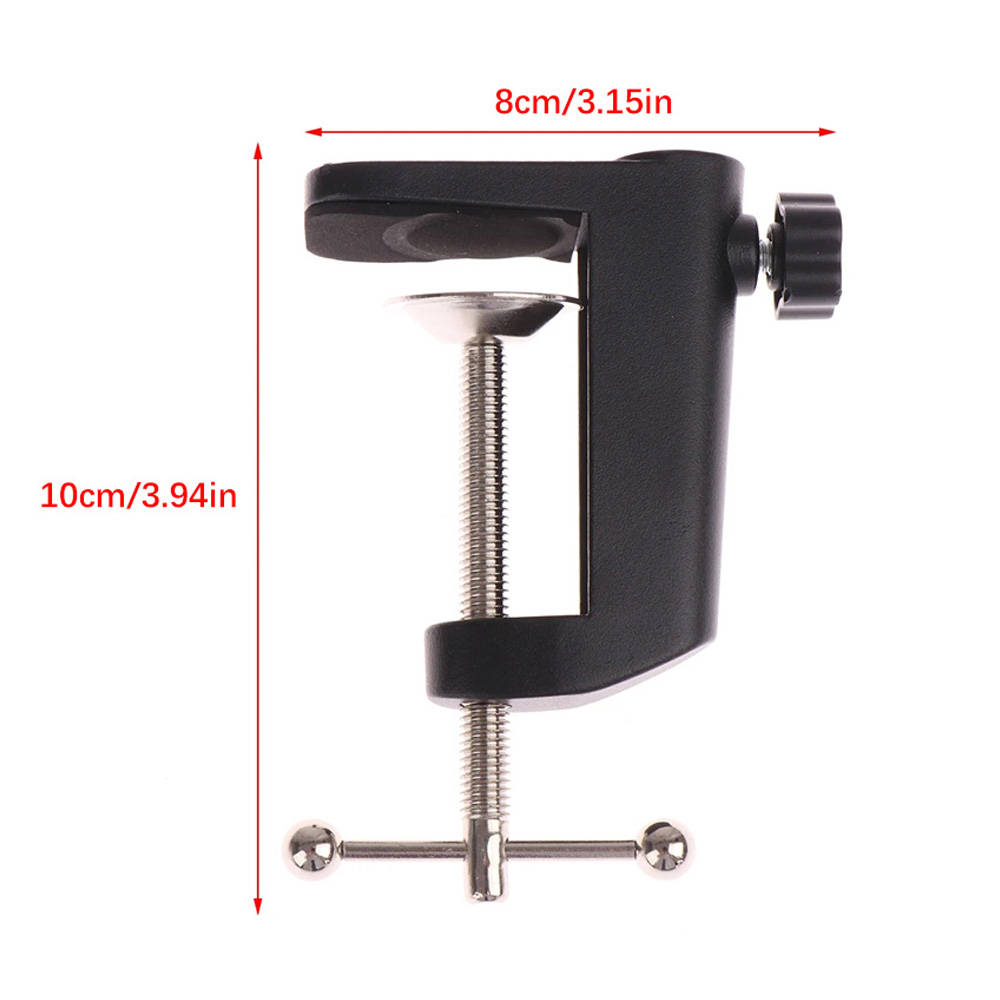 C-Shaped Clip Desk Table Mount - Microphone Arm Boom review and price