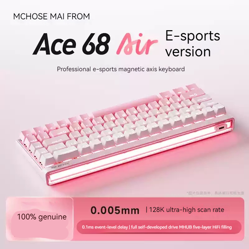 Mchose Ace68 Air Magnetic Axis - Esports Gaming Keyboard review and price