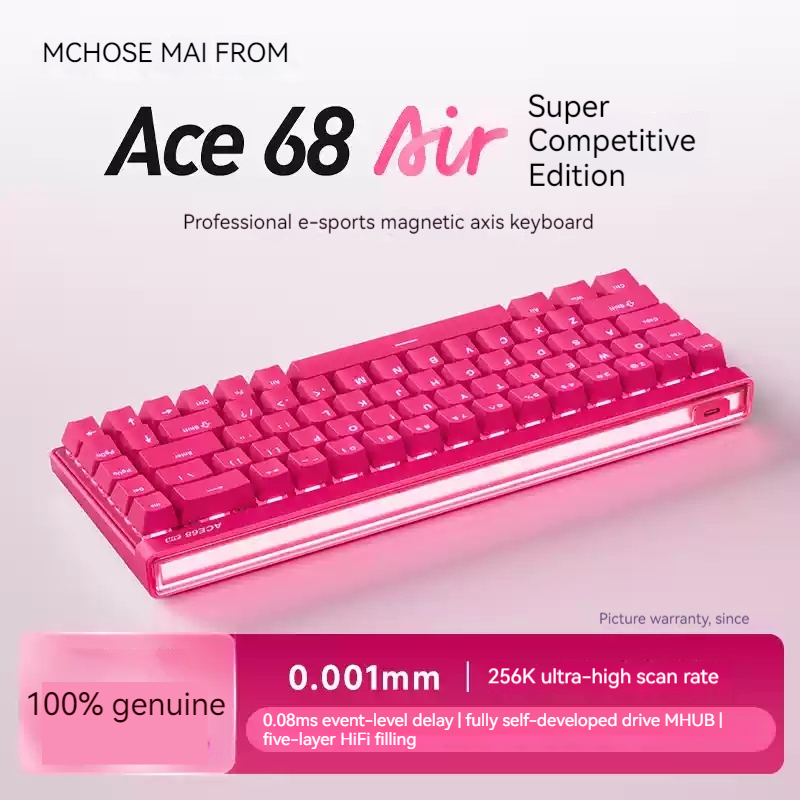 Mchose Ace68 Air Magnetic Axis - Esports Gaming Keyboard review and price